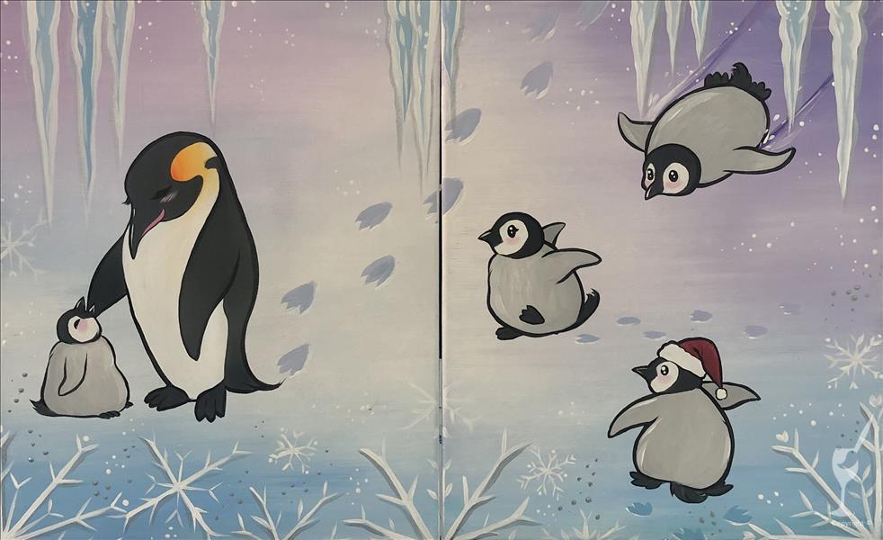 Penguin Love Family Set **New Art** 1