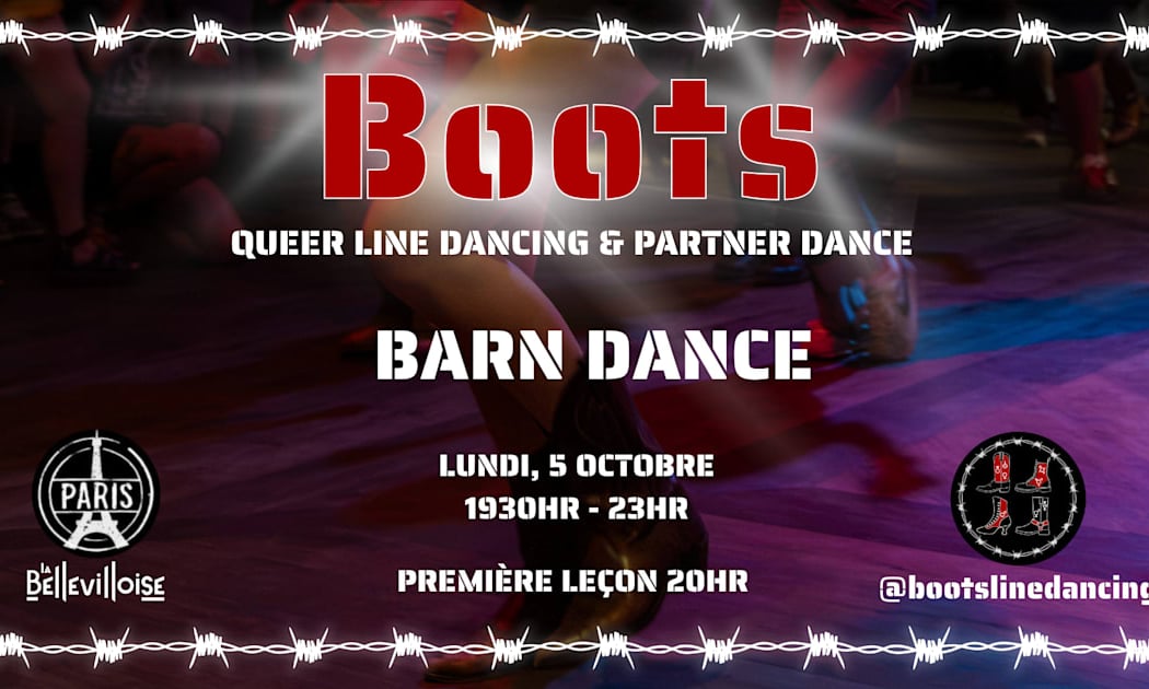 Boots Barn Dance: Queer Line Dance & Partner Dancing