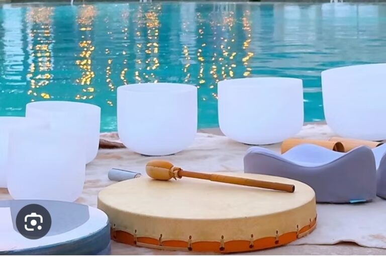 Float & Flow: Pool Meditation & Sound Bath 1