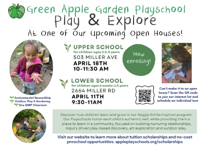 Green Apple Garden Playschool Open House 1