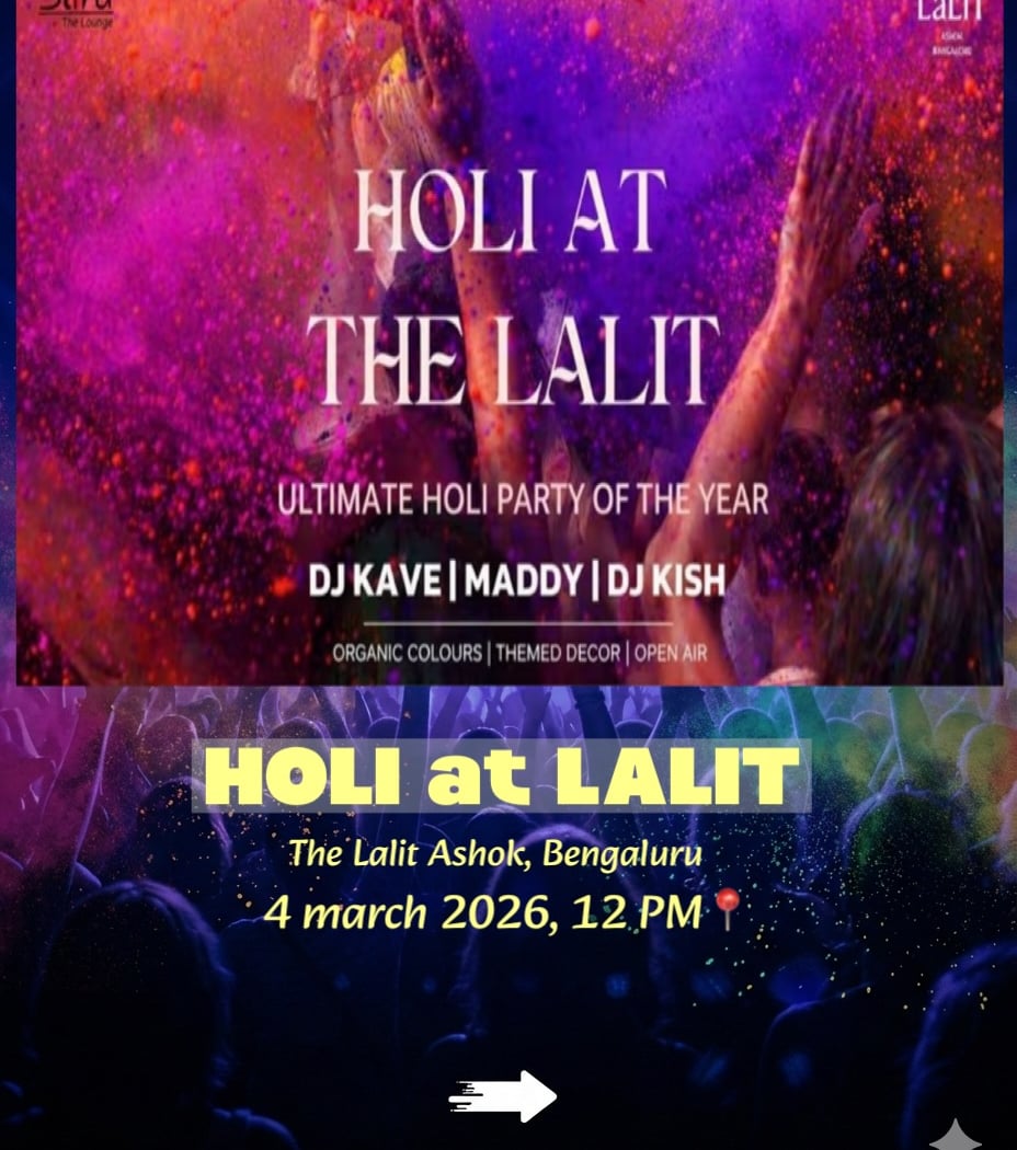 Holi At The LaLiT 2