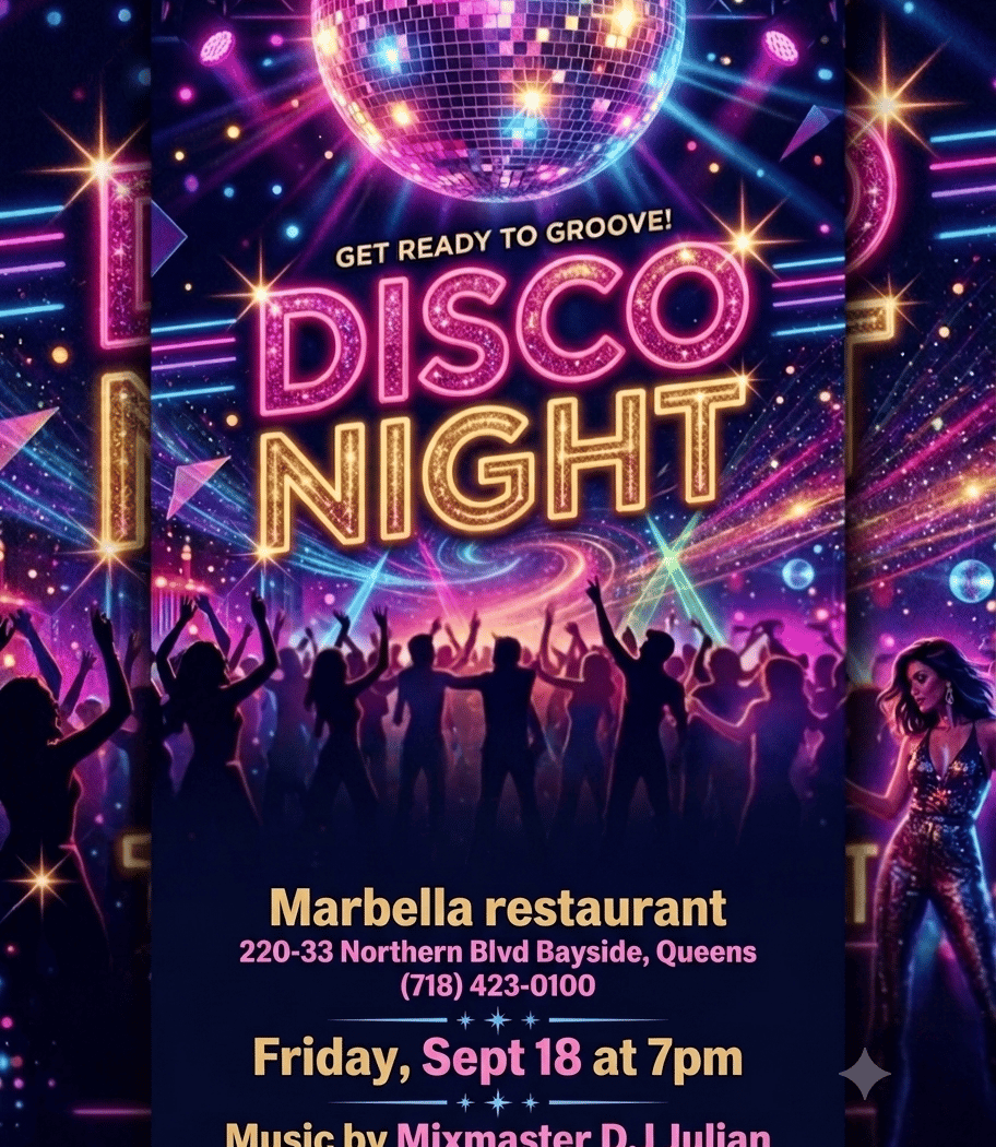 Disco Nite with Mixmaster DJ Julian