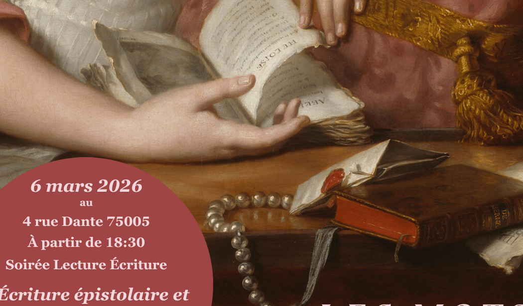 Soirée écriture chez les mots 1