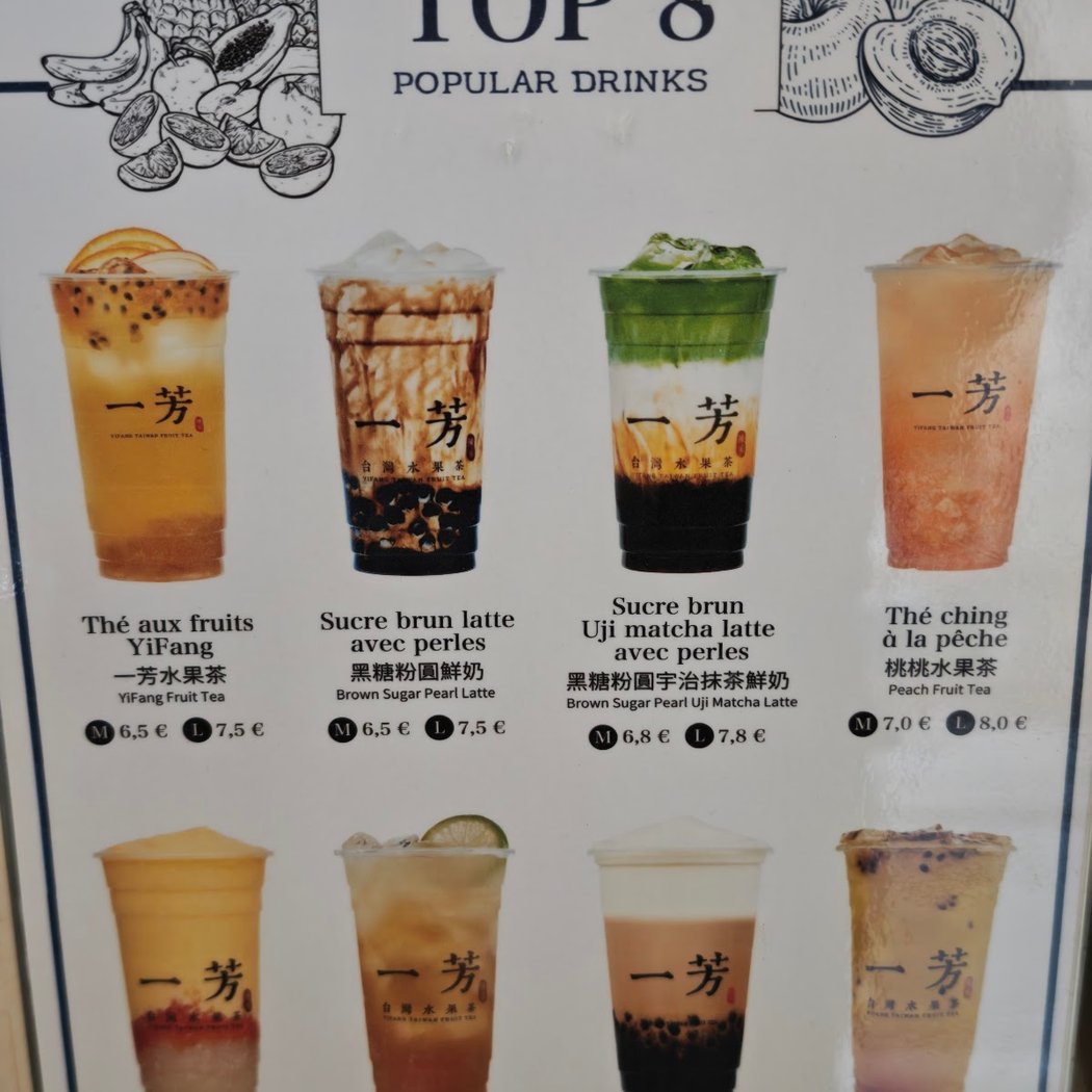 YiFang Fruit Tea Odéon 1