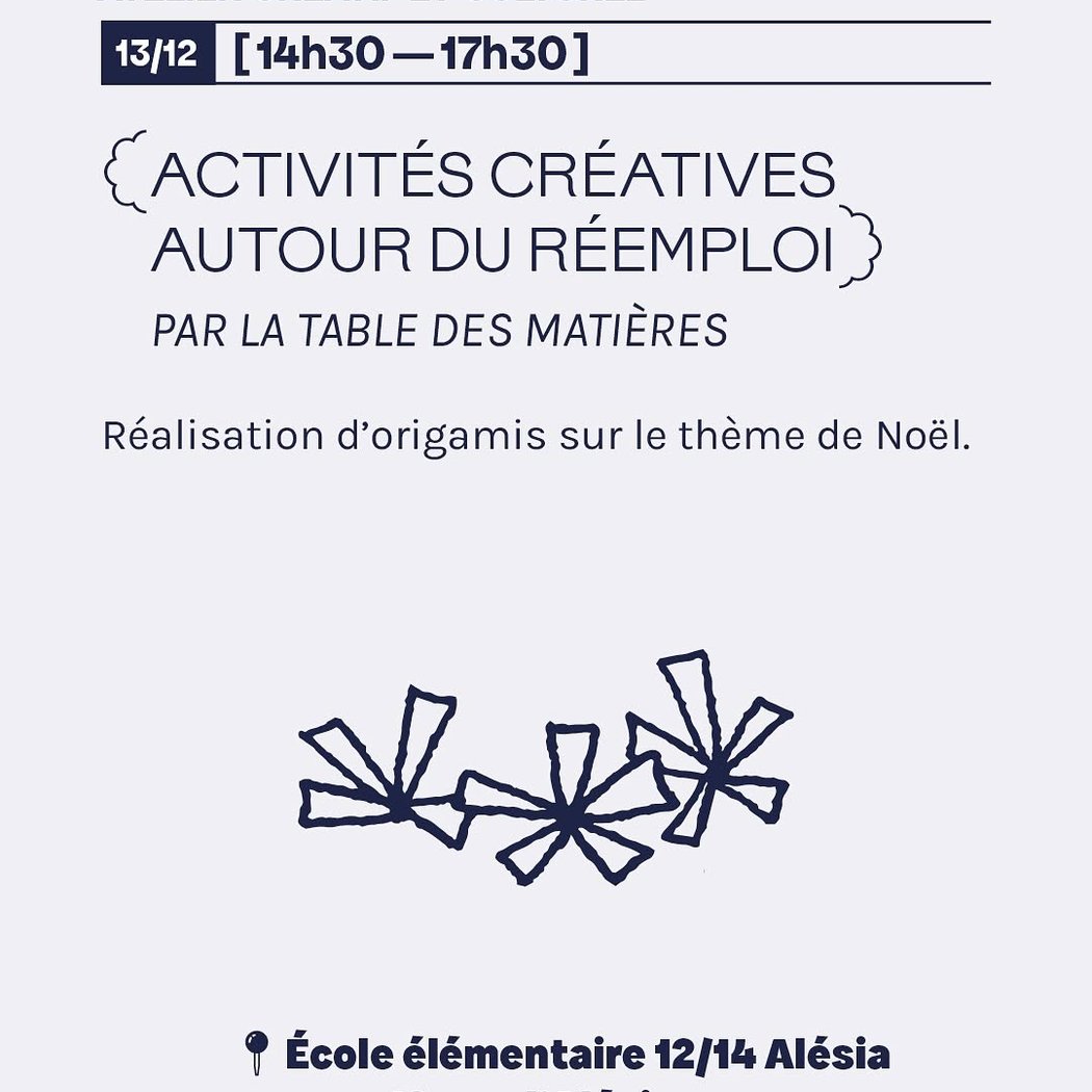 Activités créatives autour du réemploi (Origamis de Noël) 1