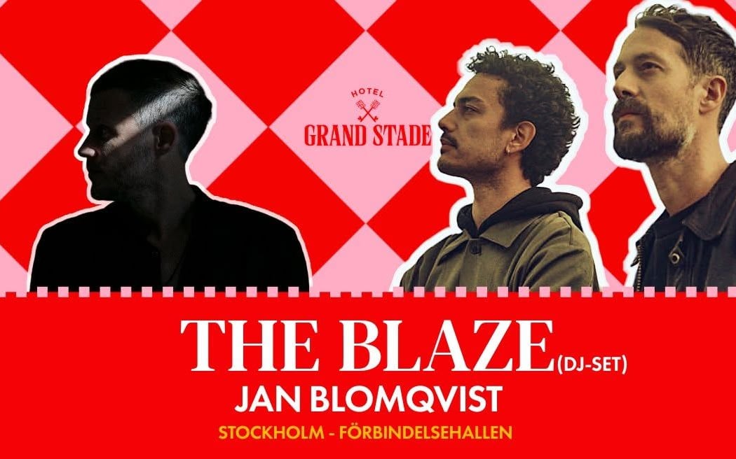 The Blaze and Jan Blomqvist checks in at Hotel Grand Stade