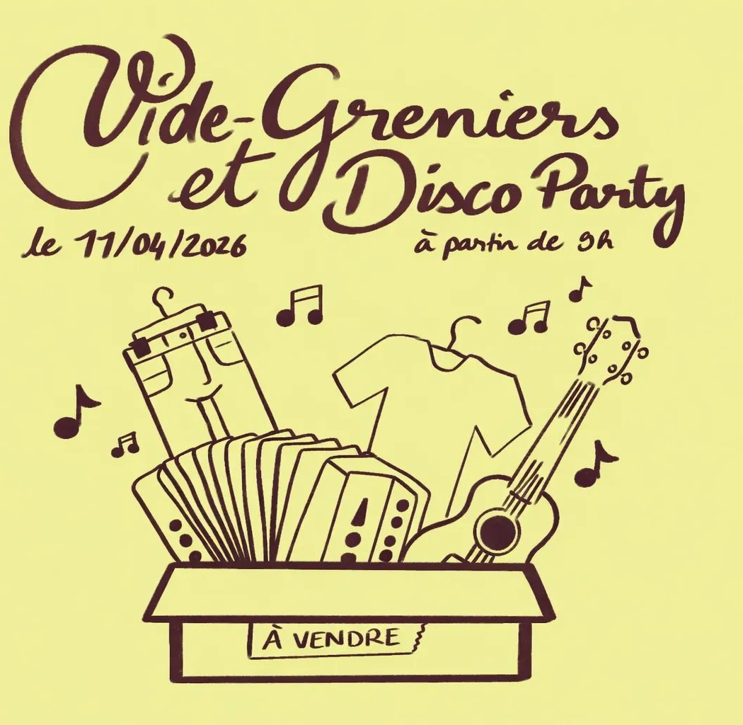 Grand vide-greniers du printemps & soirée disco 1