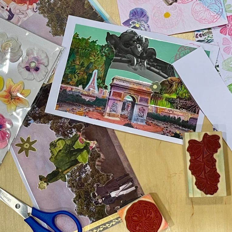 Visite-atelier « Un panorama de carte postale » 1