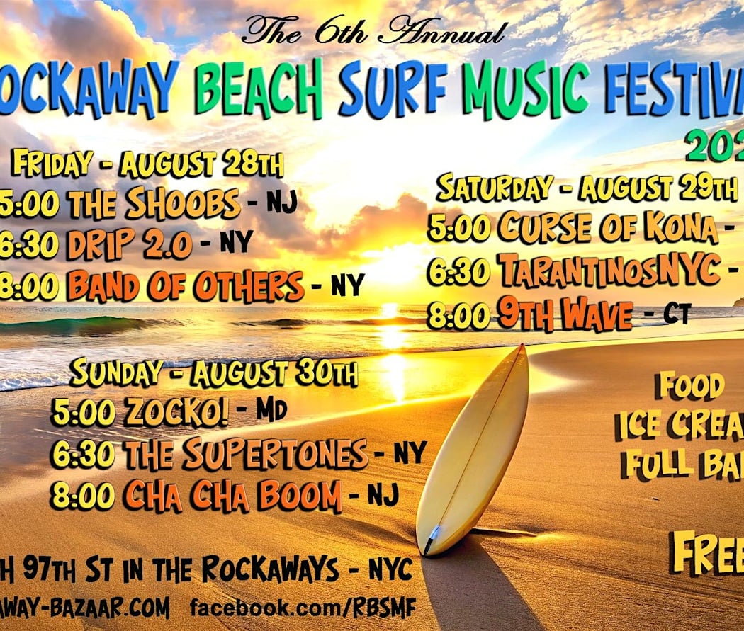 The 6th Annual Rockaway Beach Surf Music Festival