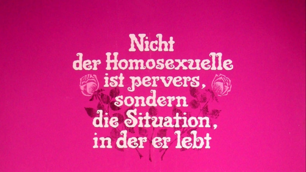 NICHT DER HOMOSEXUELLE IST PERVERS, SONDERN DIE SITUATION, IN DER ER LEBT 1