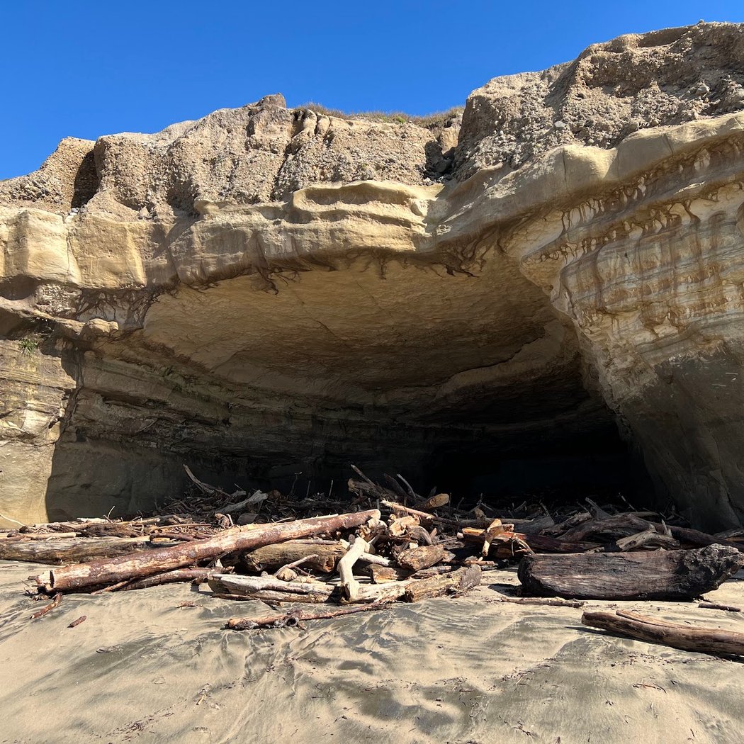 San Gregorio State Beach Cave 3