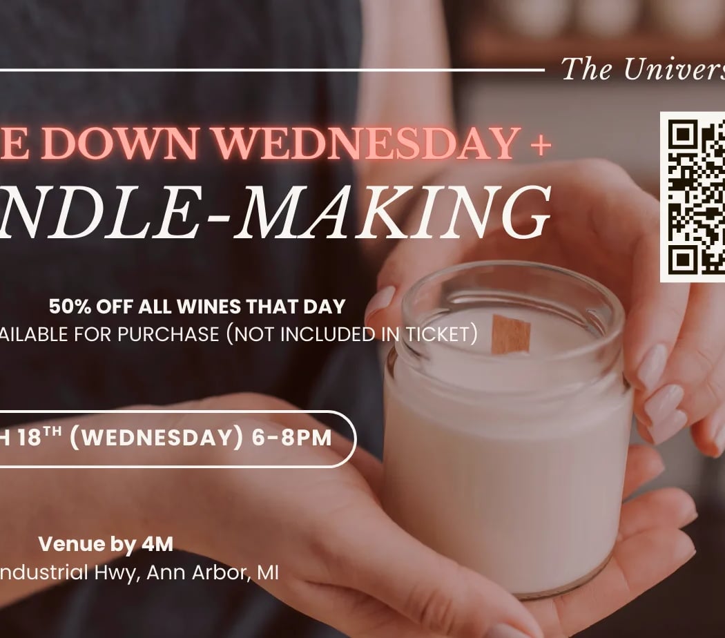 Wine Down Wednesday + Candle-Making 1