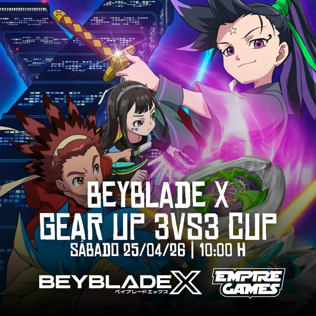Beyblade X Empire Gear-UP 3VS3 CUP 1