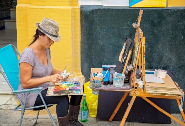 Art Exhibition at Plaza del Museo