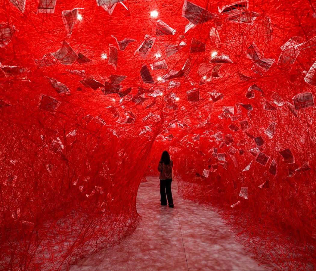 Chiharu Shiota: Two Home Countries - Public Opening Reception 1
