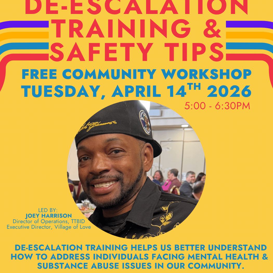Free Community Workshop: De-Escalation & Safety Training 1