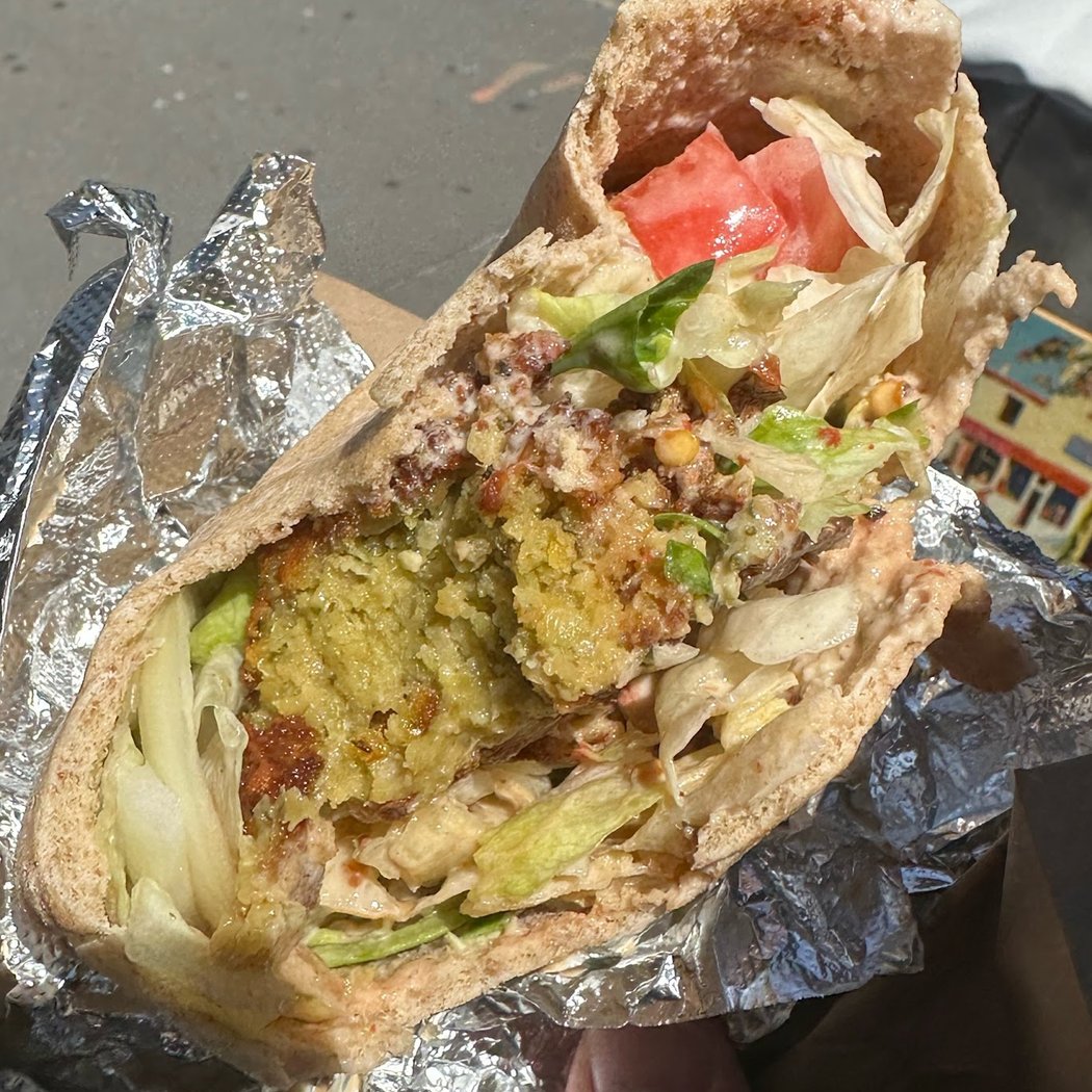 Rainbow Falafel 1