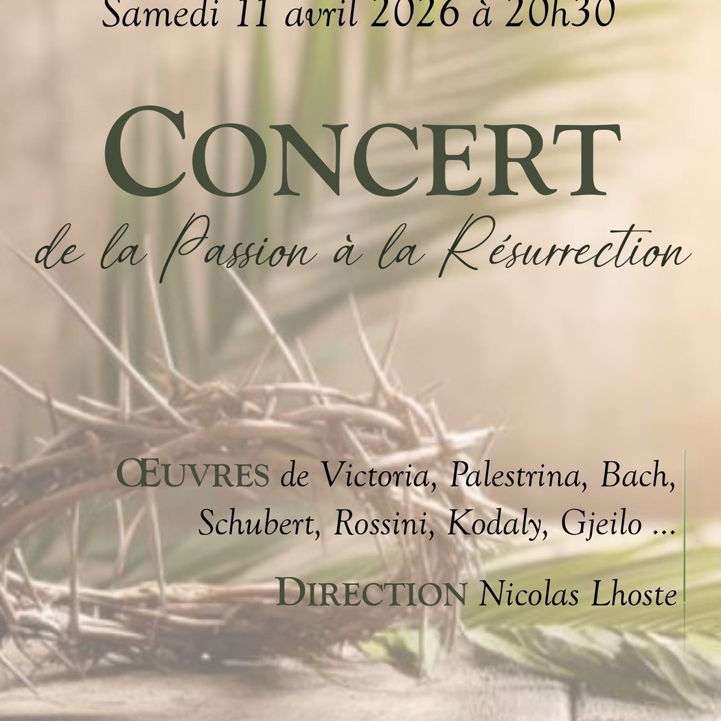 Concert « De la Passion à la Résurrection » 1