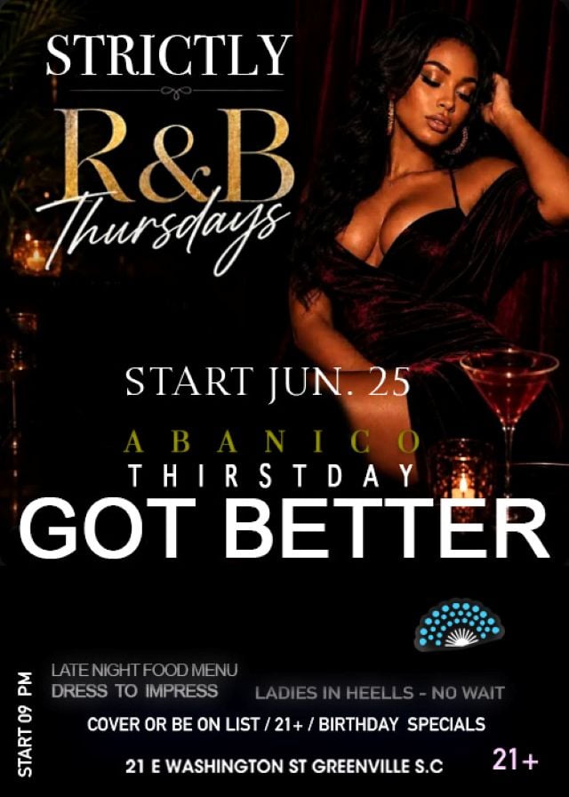 Abanico R&B Thursdays 1