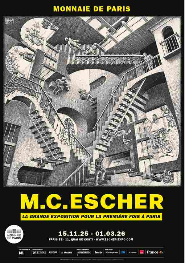 M.C. Escher au musée de la Monnaie 1