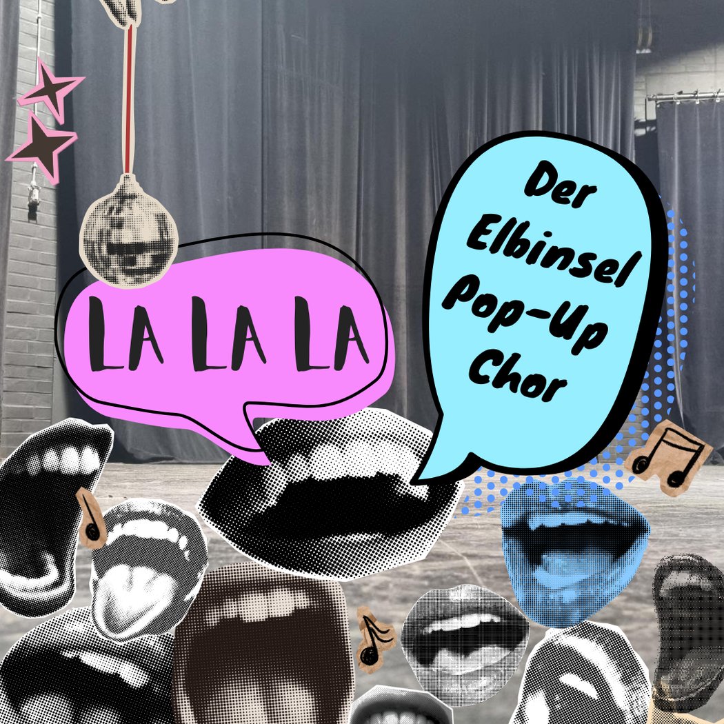 MvdE-Konzert mit dem LaLaLa-Elbinsel-Pop Up Chor