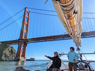 Sunday Wildlife Sail under the Golden Gate Bridge 1