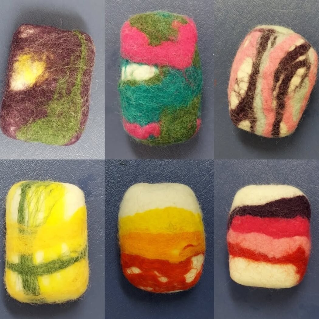 Wet Felted Soap 1