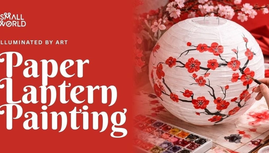Paper Lantern Painting Workshop 1