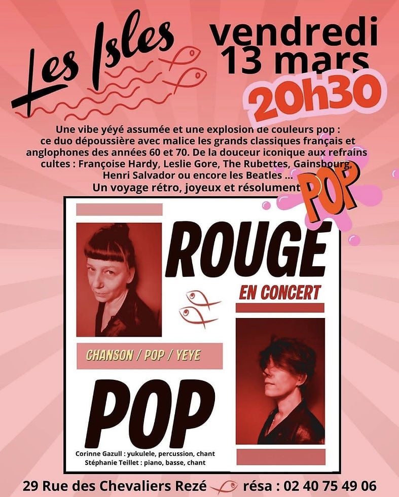 Concert Vendredi 13 mars 1