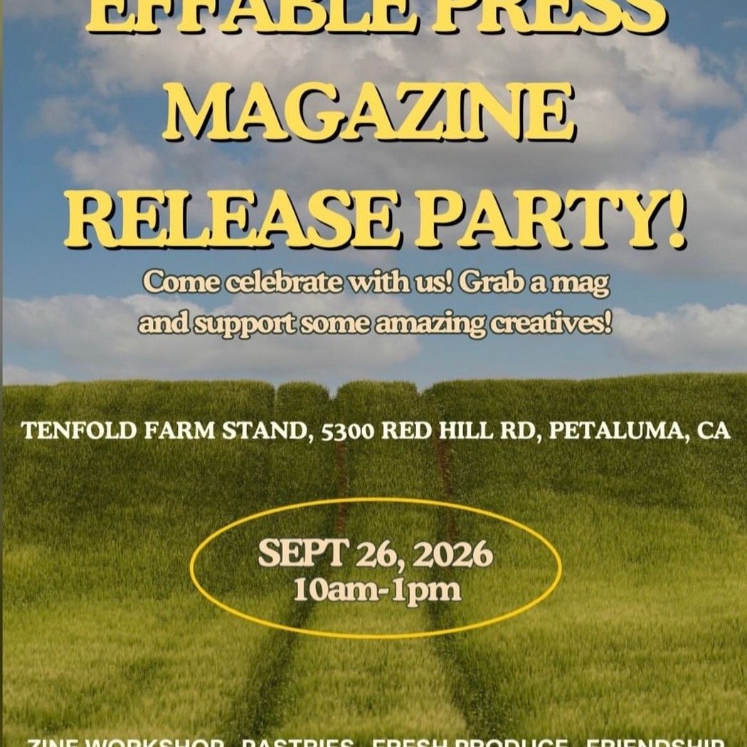 Effable Press Magazine Release Party!