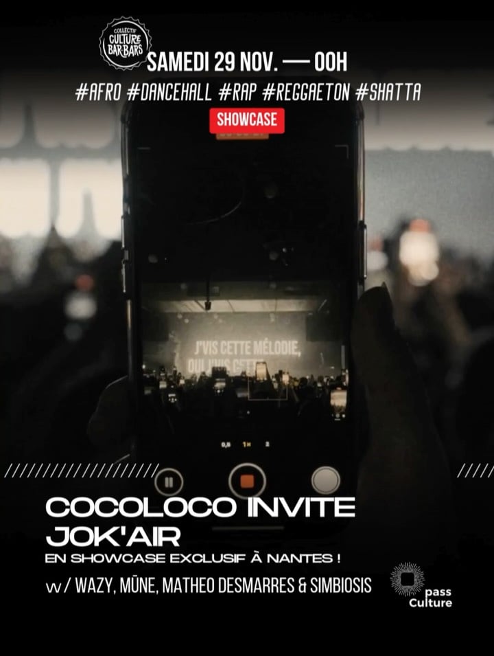 Cocoloco Warehouse invite Jok'air 1