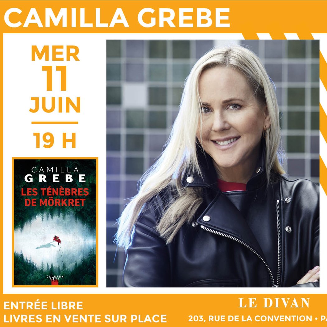 Camilla Grebe présente son nouveau polar « Les Ténèbres de Mörkret » 1