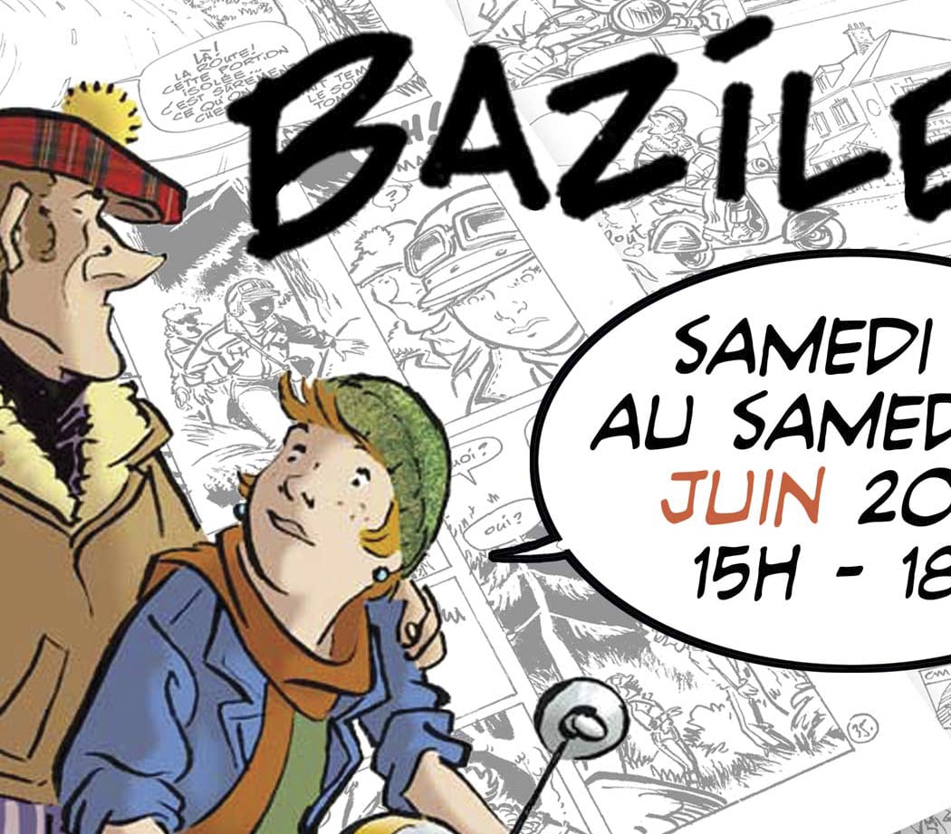 Exposition de planches de bandes dessinées