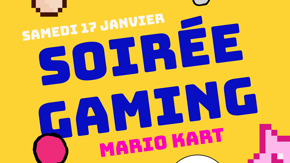 Soirée Gaming Mario Kart avec Gaming Palois 1