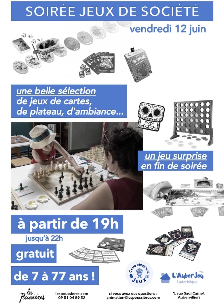SOIRÉE JEUX