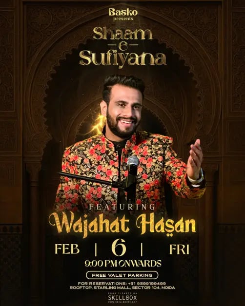 Shaam-e-Sufiyana ft. Wajahat Hasan 1
