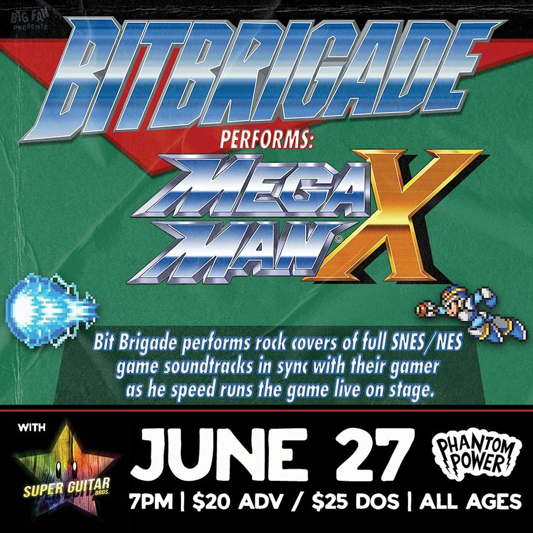 Bit Brigade Performs "Mega Man X 1