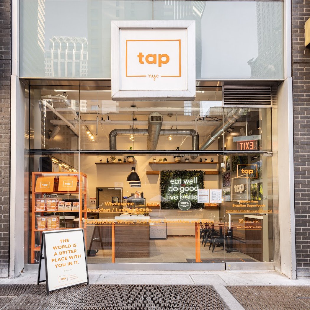 TAP Brazilian Café – 100% Gluten-Free | Tapioca Sandwiches & Açaí | Midtown East – NYC 2