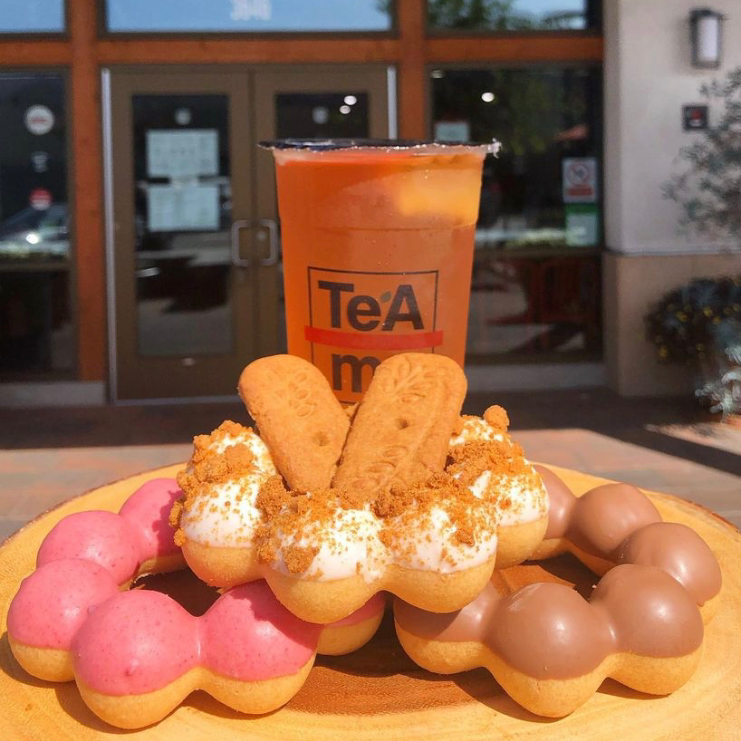 Te’Amo Boba Tea x Mochi Donut 1