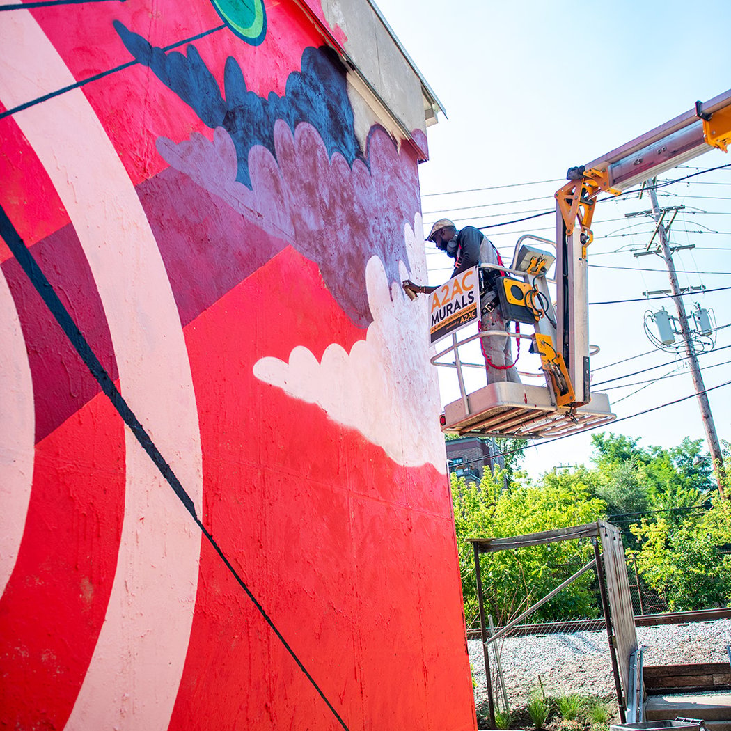 Gary Horton Mural (A2AC Murals) 2