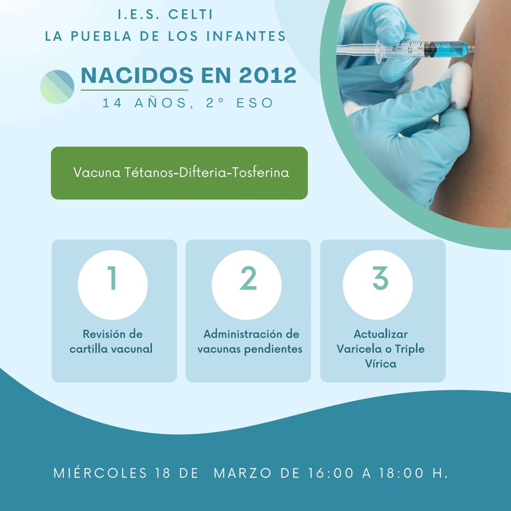 Campaña de vacunación escolar 1