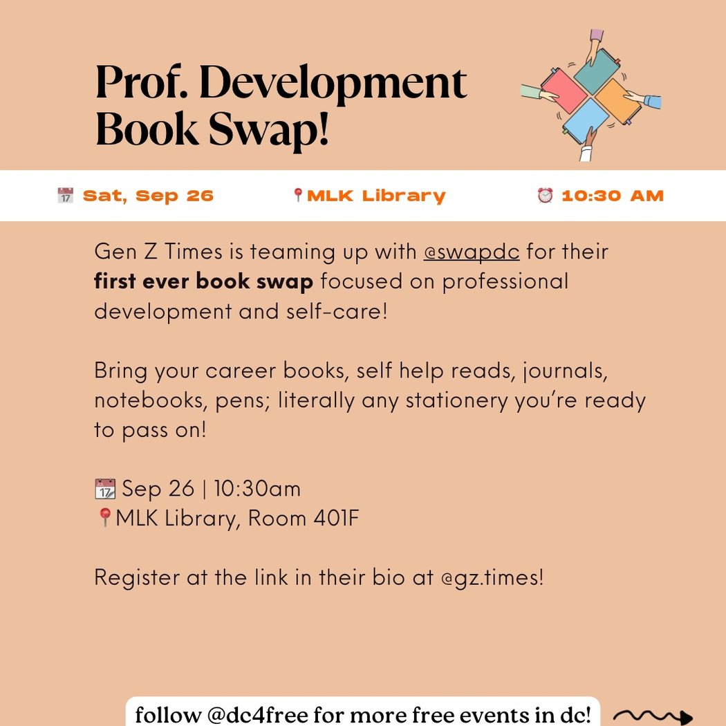 Prof. Development Book Swap! 1