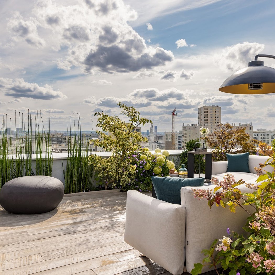 Terrasse et Jardin De Paris sud 14 1
