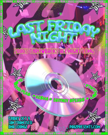 Last Friday Night: Y2K-2010s Throwbacks 1