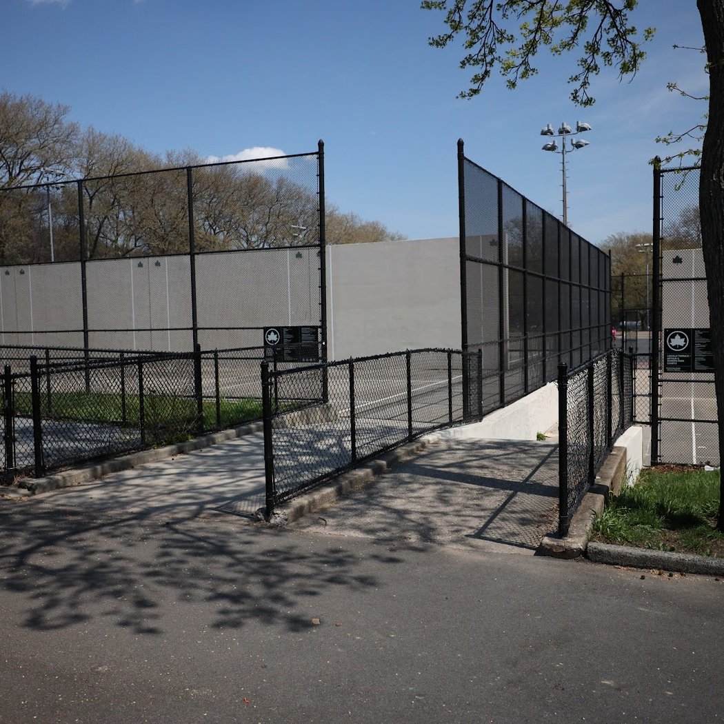 Lincoln Terrace Park Concrete Courts 1