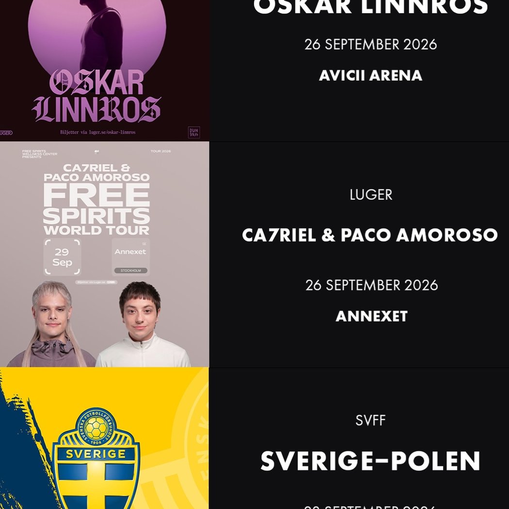 SVERIGE-POLEN