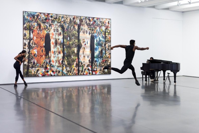 Works & Process Rotunda Project: Rashid Johnson’s The Hikers 1