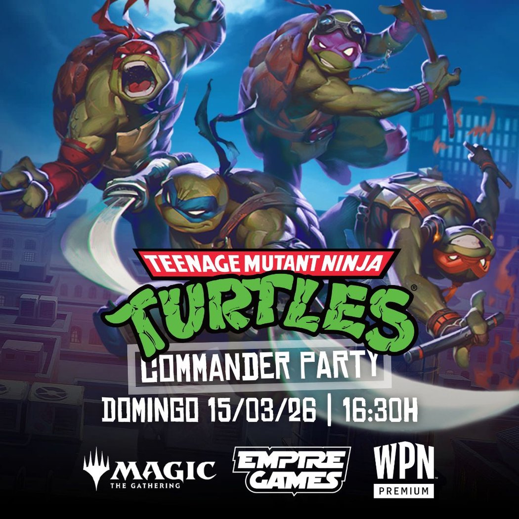 MTG Commander Party: Tortugas Ninja 1