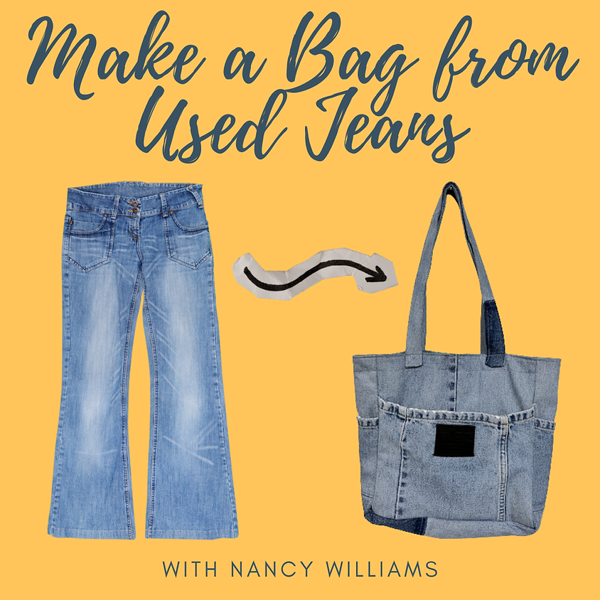 Make a Bag from Used Jeans with Nancy Williams 1