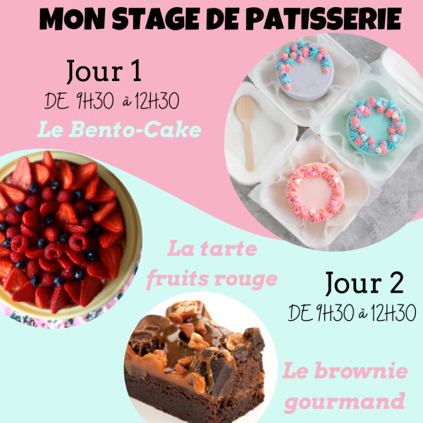 Stage de pâtisserie ADO- THEME 2- 2 demi-journées 1